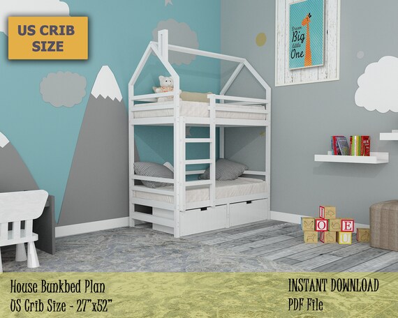 crib twin bunk bed