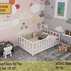 kids floor bed