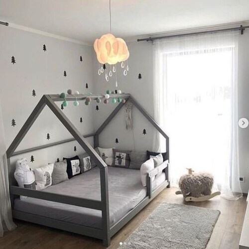 Montessori Bed Twin Bed Plan Toddler Bed House Bed Frame Etsy Canada