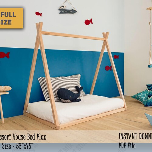 Twin Bed Frame Plans Etsy