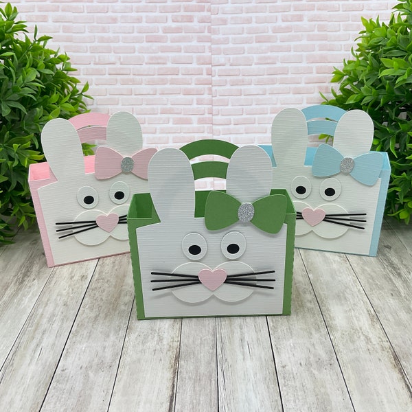 Easter bunny treat box ! Digital Cutting File!