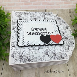 Sweet Memories mini album !Digital Cutting File For Silhouette Cameo And Cricut Machines!