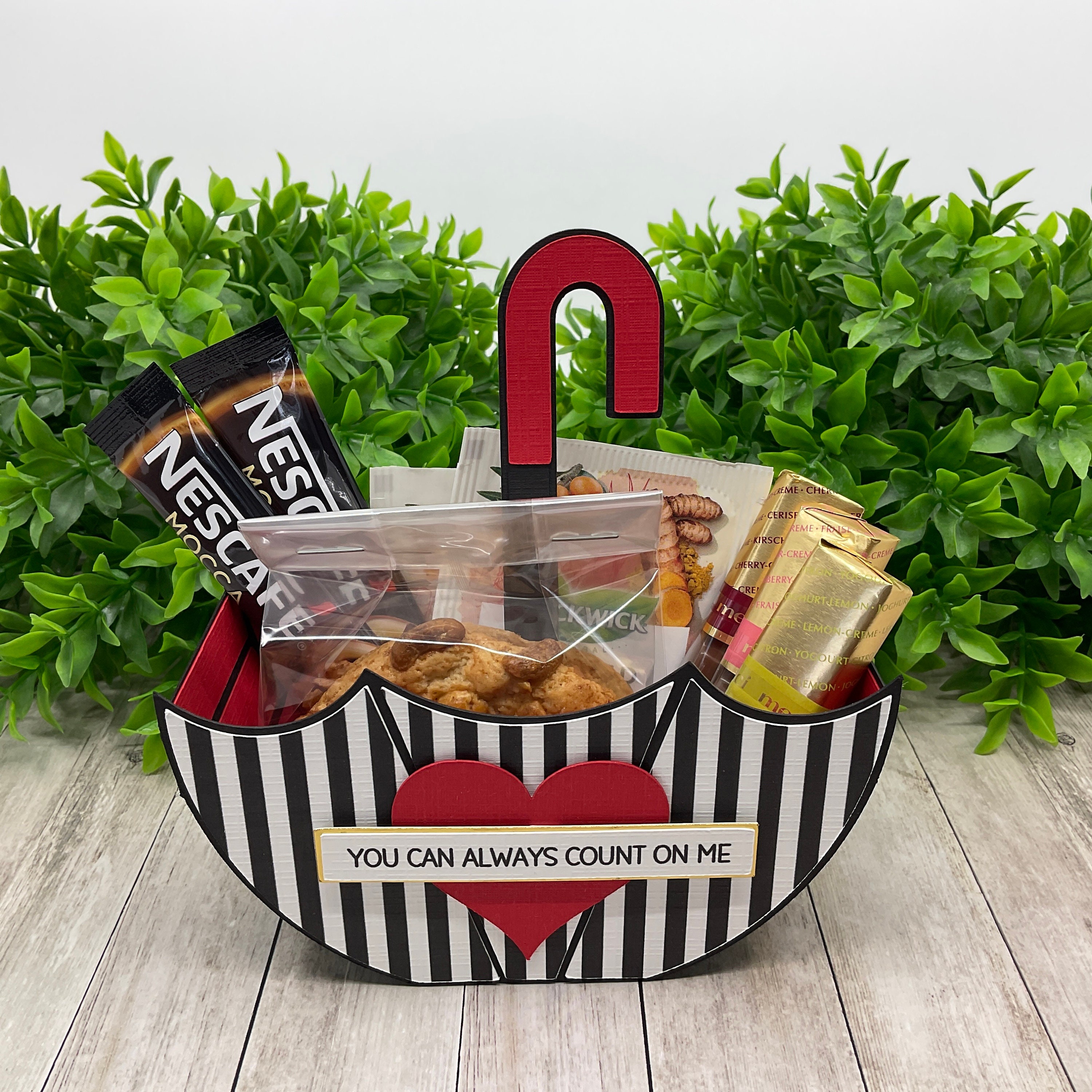 Umbrella Gift Box. Digital Cutting File Etsy