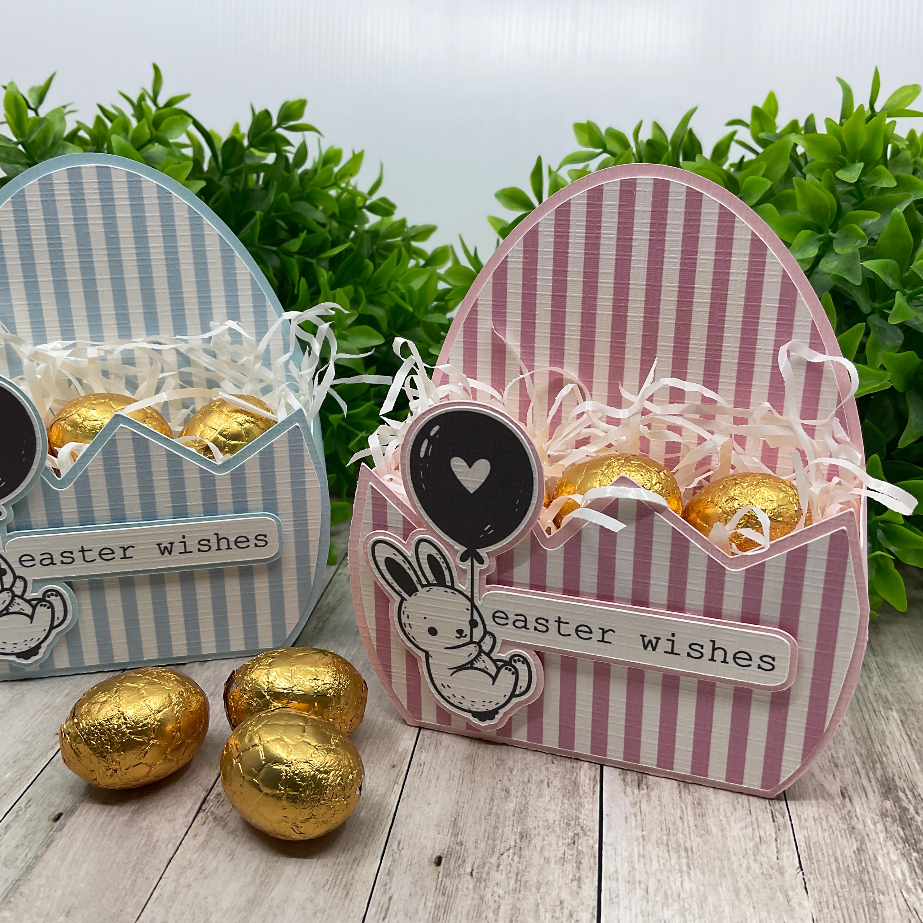 Easter Egg Treat Box !digital Cutting File for Silhouette Cameo or ...