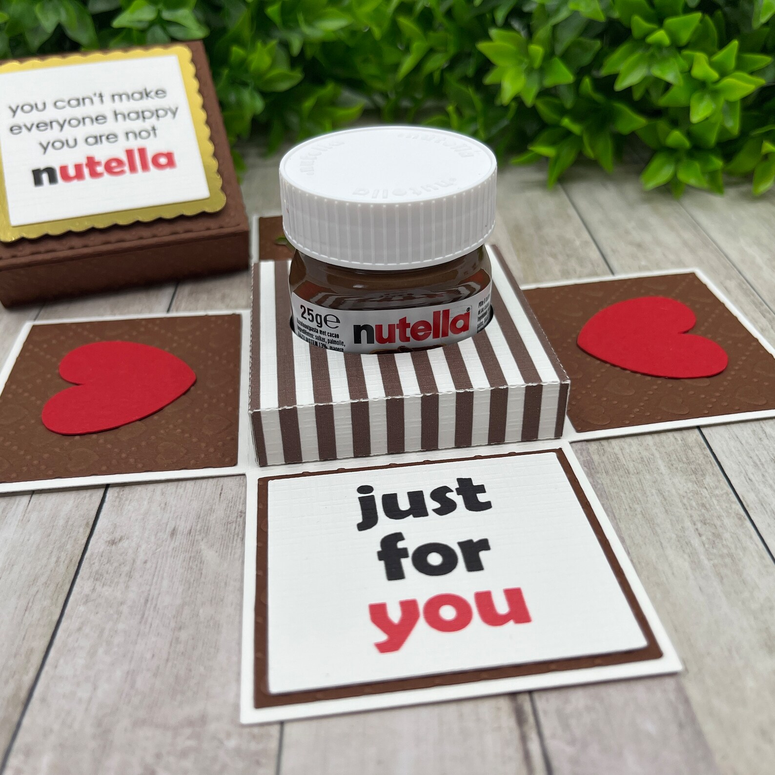 Mini Nutella Exploding Box. !digital Cutting File! - Etsy
