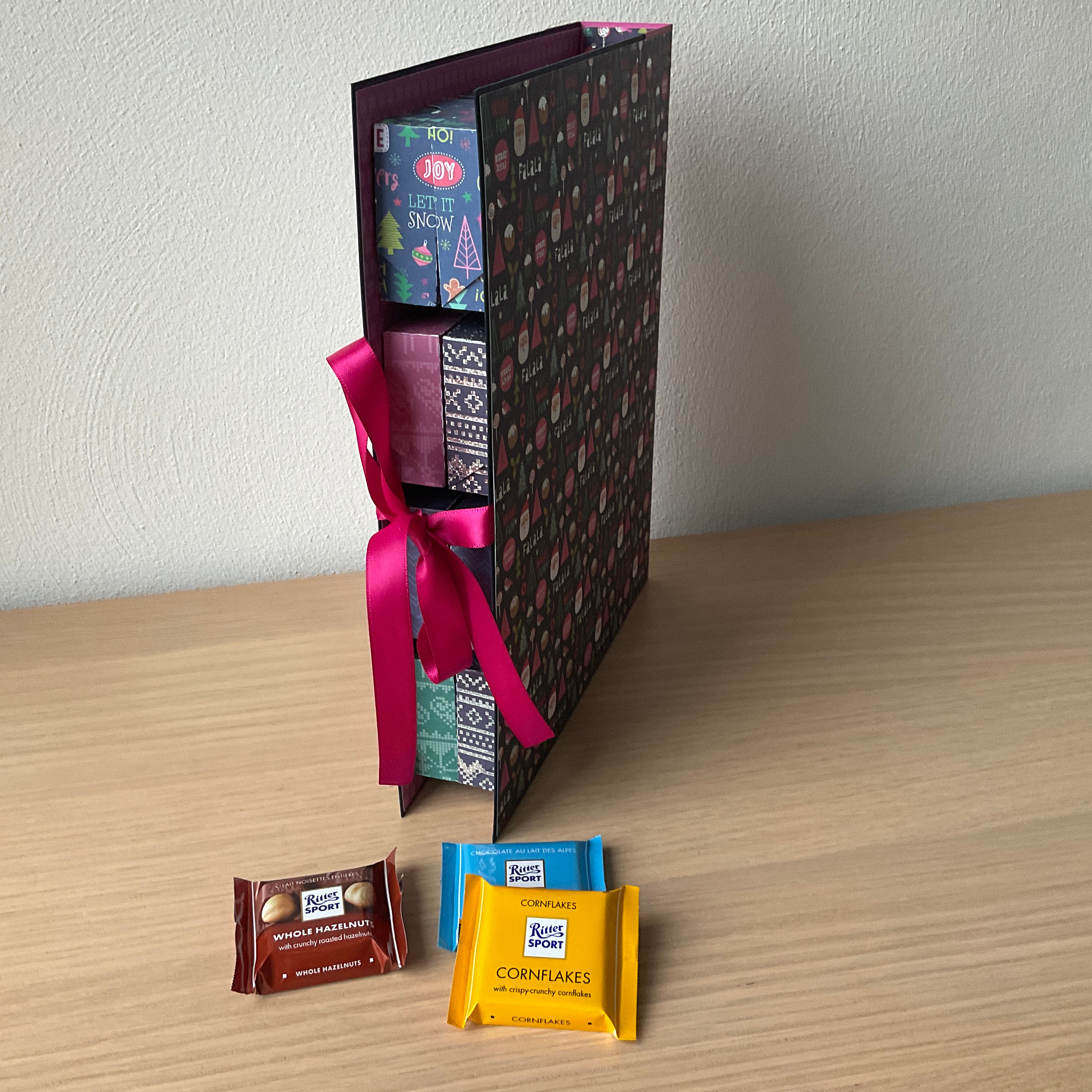Advent Calendar Mini Ritter Sport Digital Cutting File Etsy