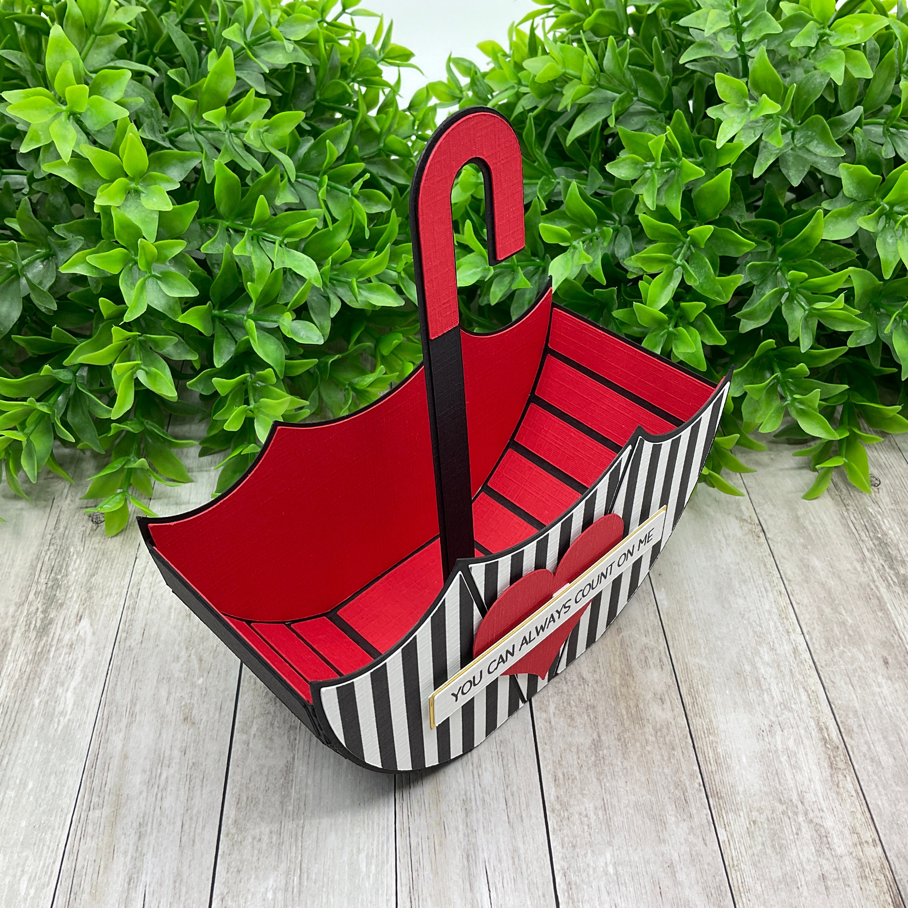 Umbrella Gift Box. Digital Cutting File Etsy