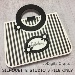 Gift card holder purse. Digital cutting file!