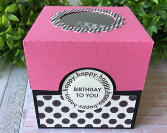 Birthday in a box. Digital Cutting File!