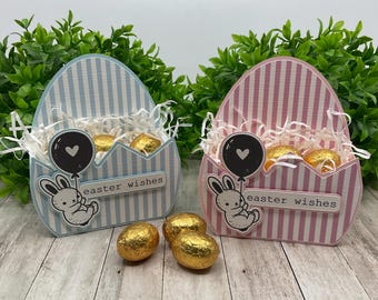 Easter egg treat box !Digital Cutting File for Silhouette Cameo or Cricut Machines!