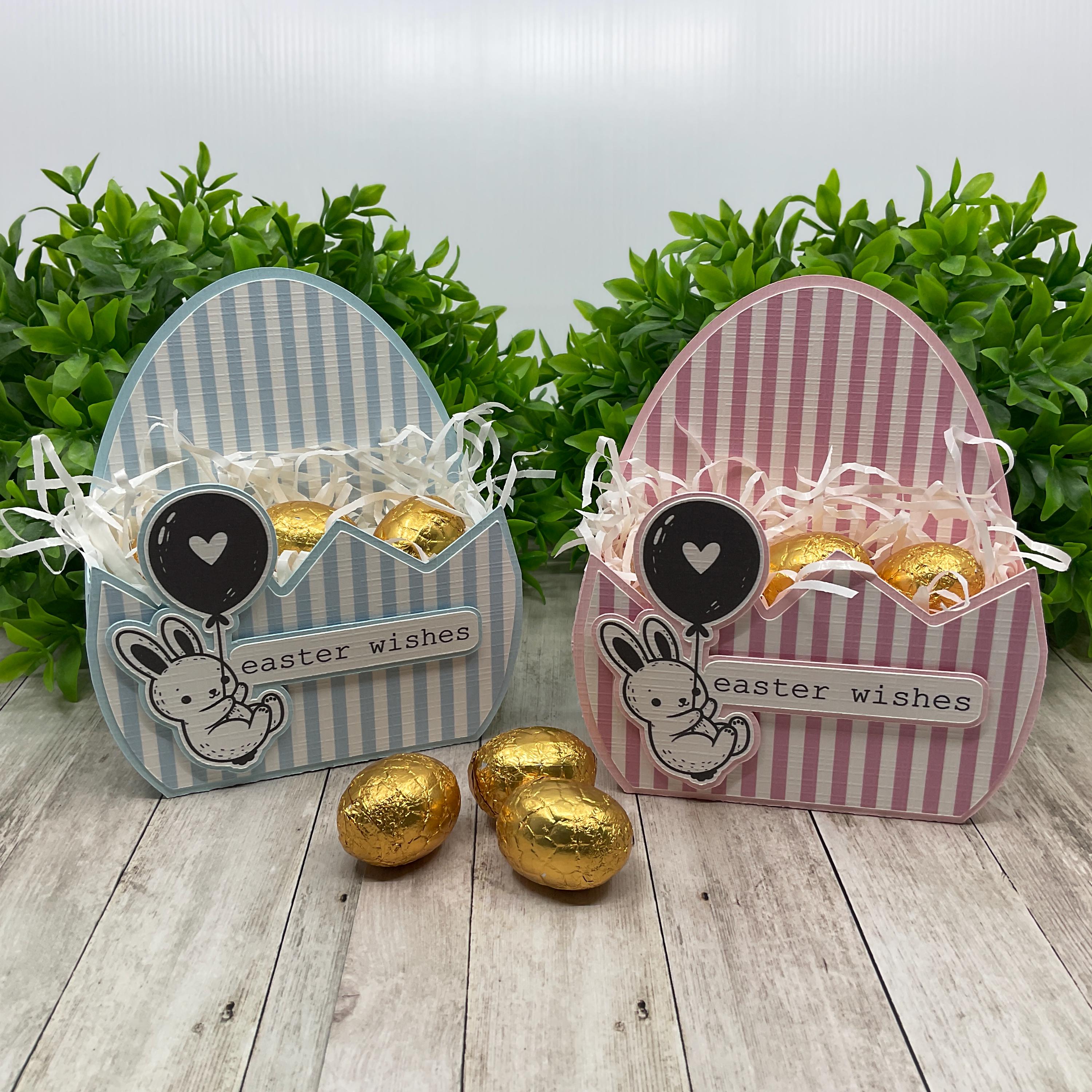 Easter Egg Treat Box !digital Cutting File for Silhouette Cameo or ...