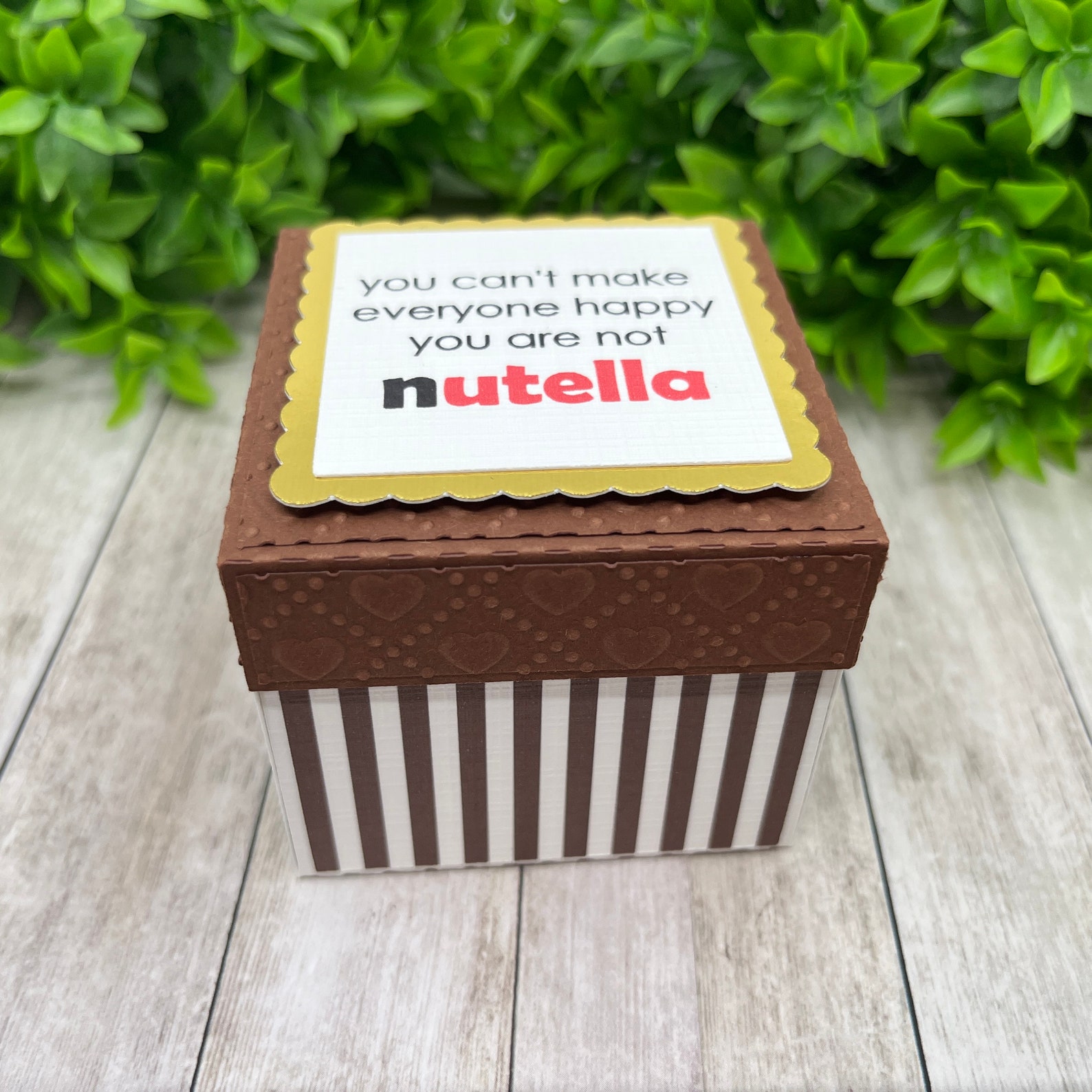 Mini Nutella Exploding Box. !digital Cutting File! - Etsy