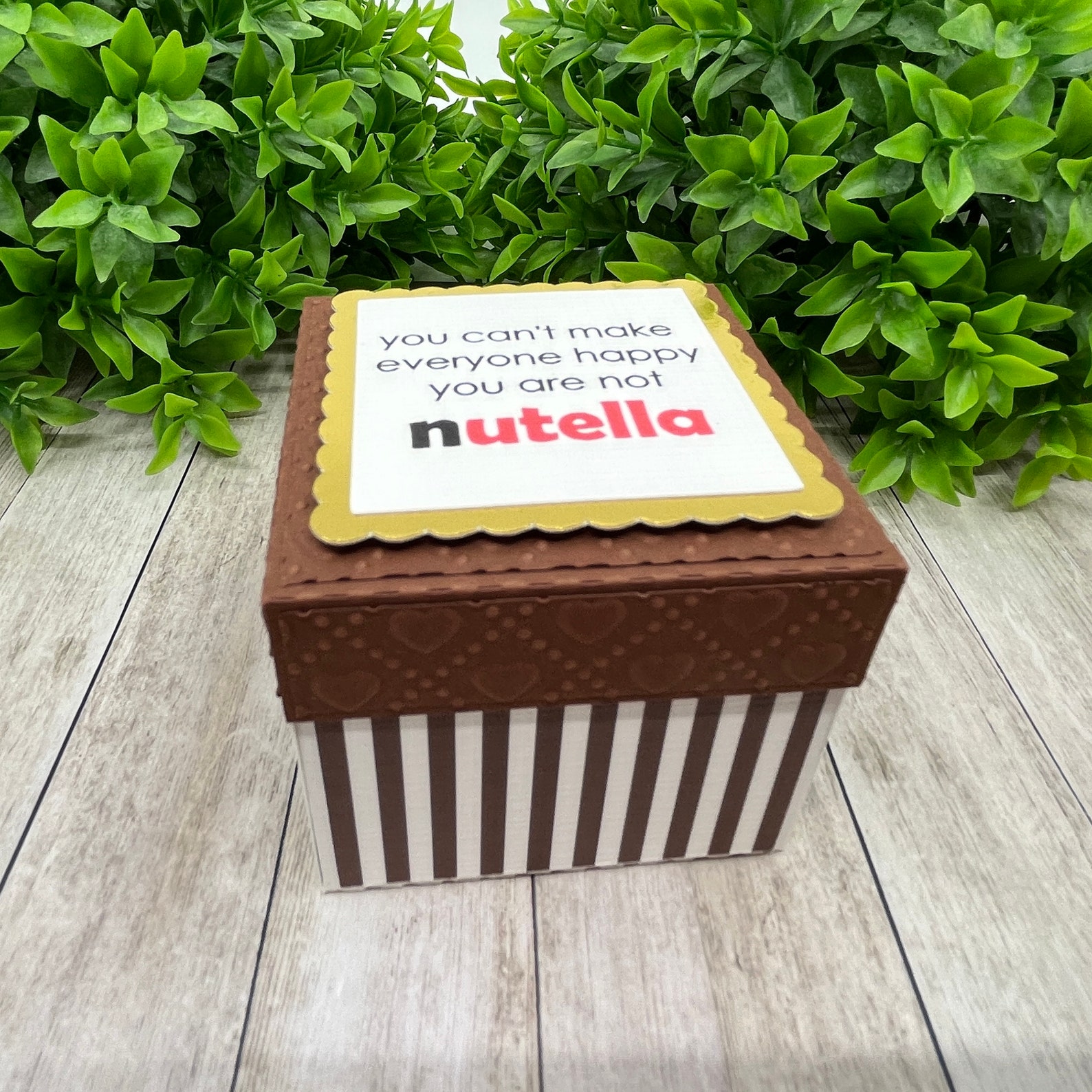 Mini Nutella Exploding Box. !digital Cutting File! - Etsy