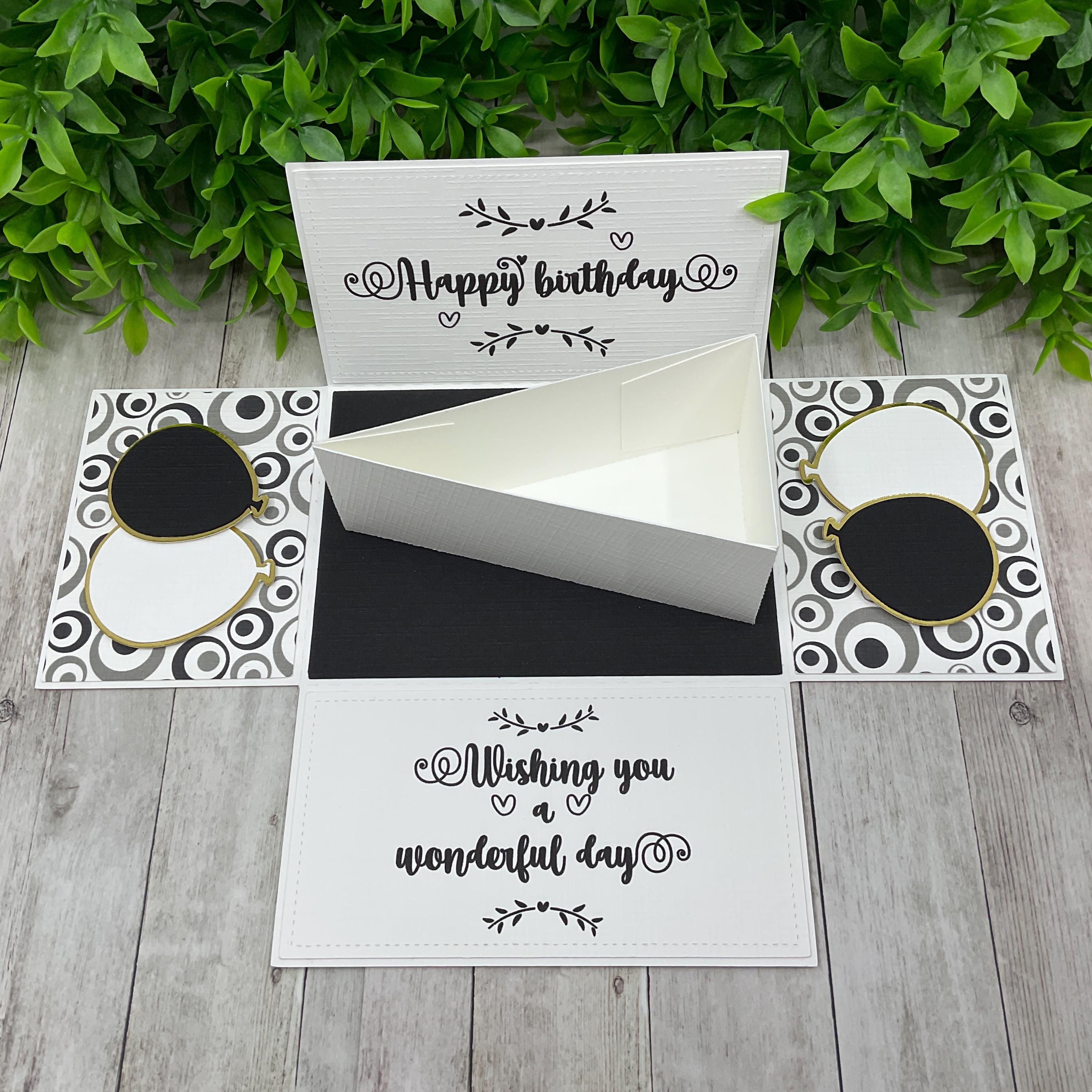 Exploding Case File Piece of Cake Exploding Box. !digital Cutting File for Silhouette Cameo ...