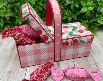 Cestino da picnic!! File di taglio digitale per macchine Silhouette Cameo e Cricut!!