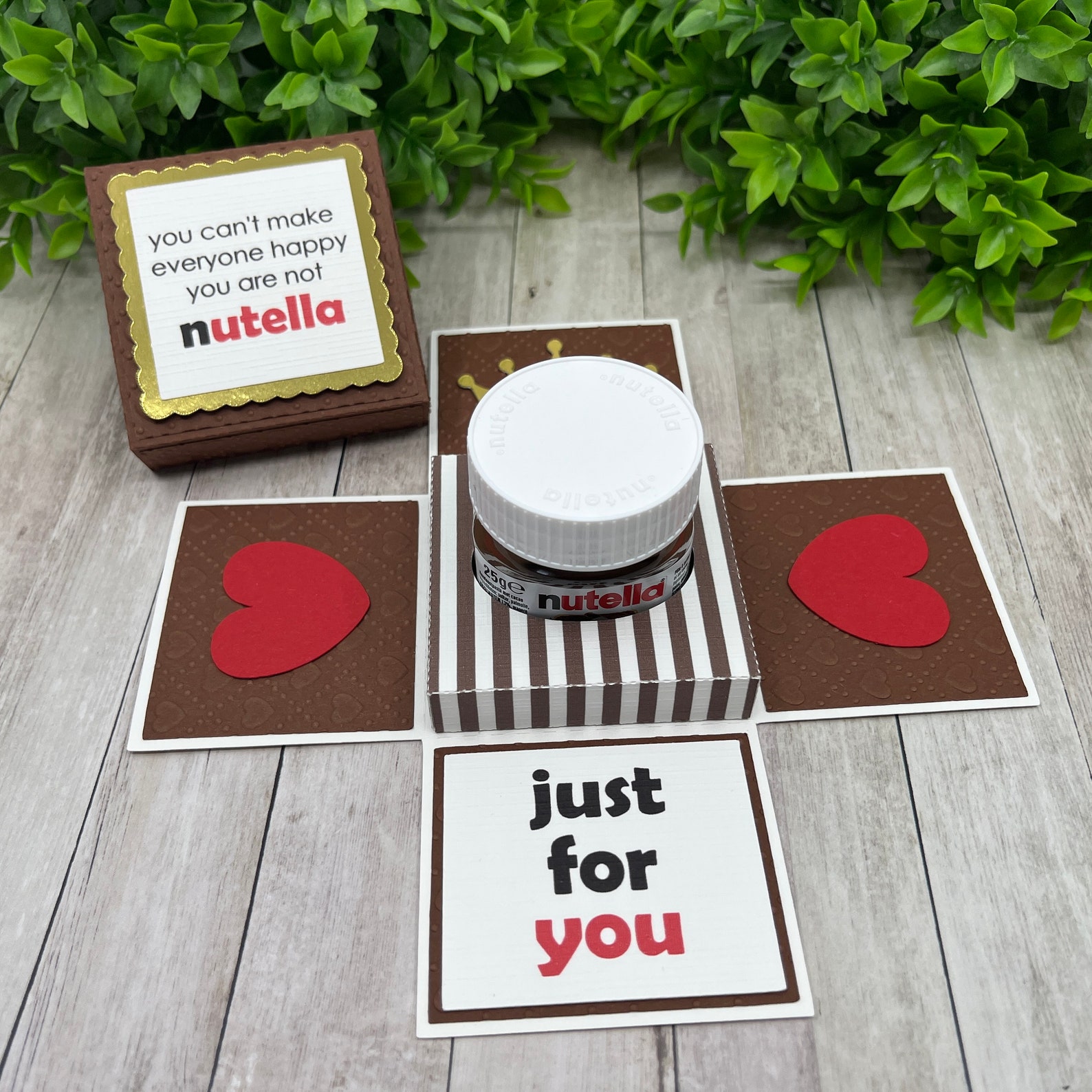 Mini Nutella Exploding Box. !digital Cutting File! - Etsy