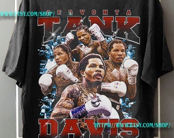Gervonta Tank Davis Graphic T-shirt: Vintage 90's Bootleg Style - Etsy