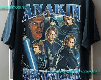 Anakin Skywalker Shirt | Anakin Skywalker Vintage 90' Shirt Anakin Skywalker Shirt | Anakin Skywalker Vintage 90' Shirt