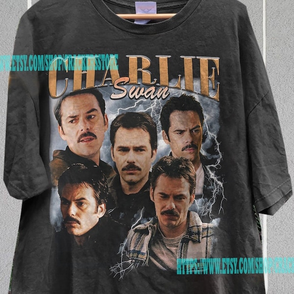 Vintage Charlie Swan 90s Tee - Billy Burke Fan Shirt