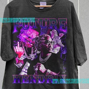 Vintage Future Hendrix T-Shirt - Unisex Rapper Shirt