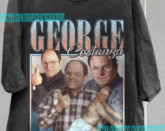 Camiseta George Costanza de edición limitada: camiseta gráfica retro de cultura pop