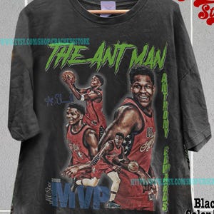 Vintage Anthony Edwards Graphic Tee, The Ant Man All Star MVP Shirt