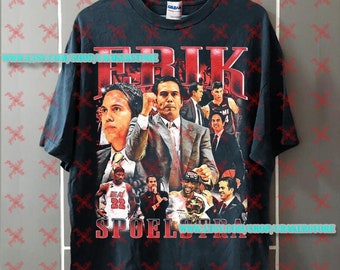 Camisa Erik Spoelstra, Camiseta de baloncesto, Camiseta gráfica clásica de los 90, Unisex, Vintage Bootleg, Regalo, Retro CRK34