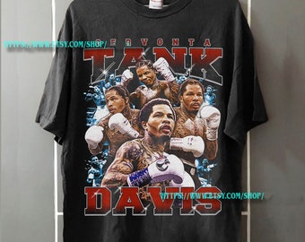Camiseta gráfica Gervonta Tank Davis: estilo pirata vintage de los 90