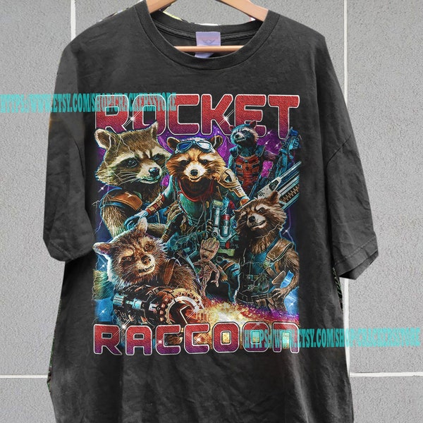 ROCKET RACOON | Guardians of the galaxy | Guardians of the galaxy Tshirt Shirt Tee | Rocket Racoon Sweatshirt Sweater | Avengers CR250