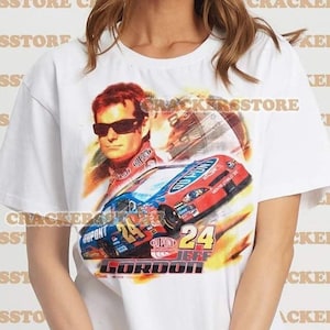 Vintage Style Jeff Gordon 90s Nascar Racing T Shirt, Unisex T-shirt