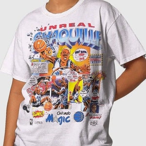 Vintage Shaquille O&#39;Neal T-Shirt: Unisex Shaq Graphic Tee