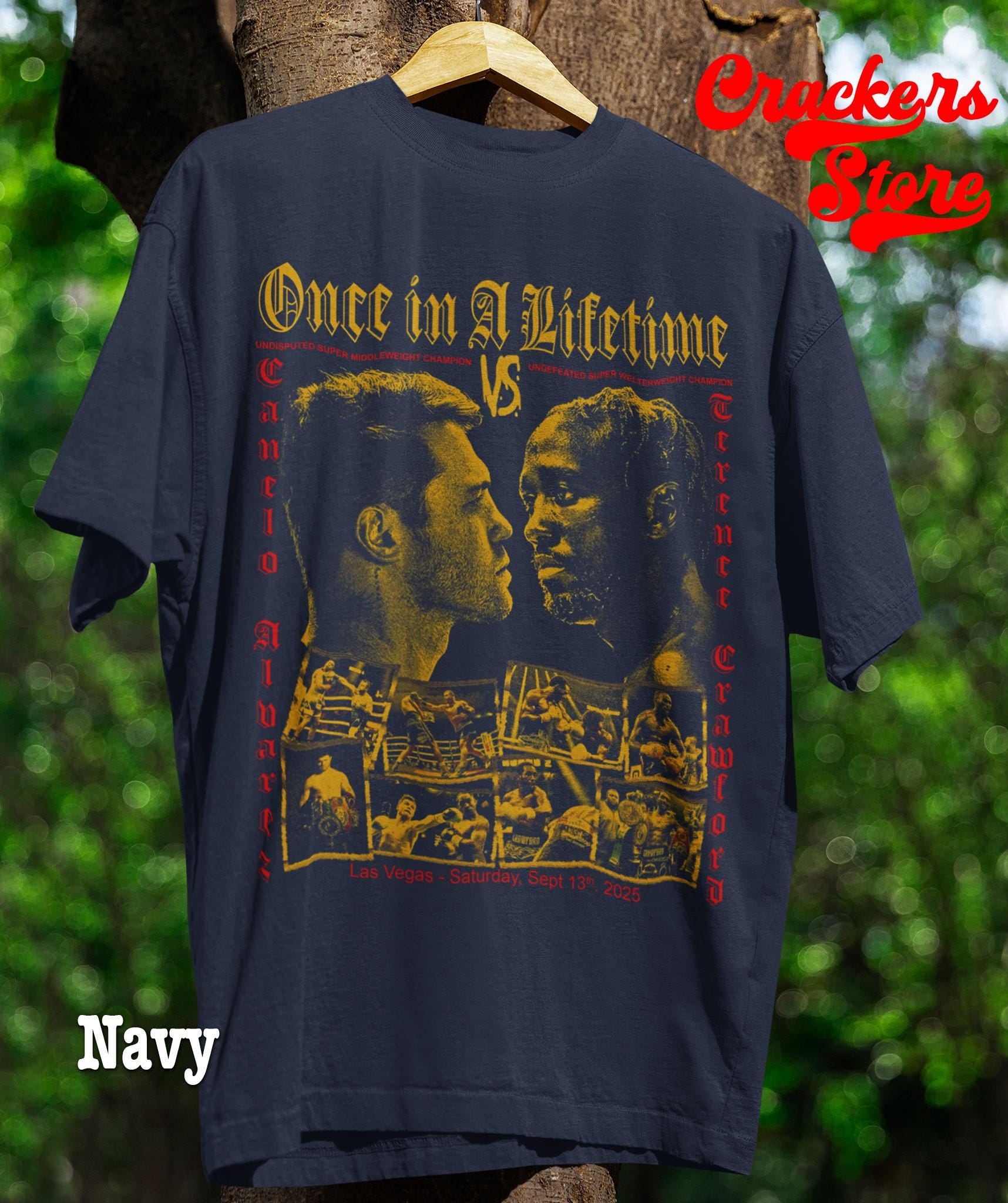 カネロ VS クロフォード Tシャツ、一生に一度のファイトシャツ - Etsy 日本