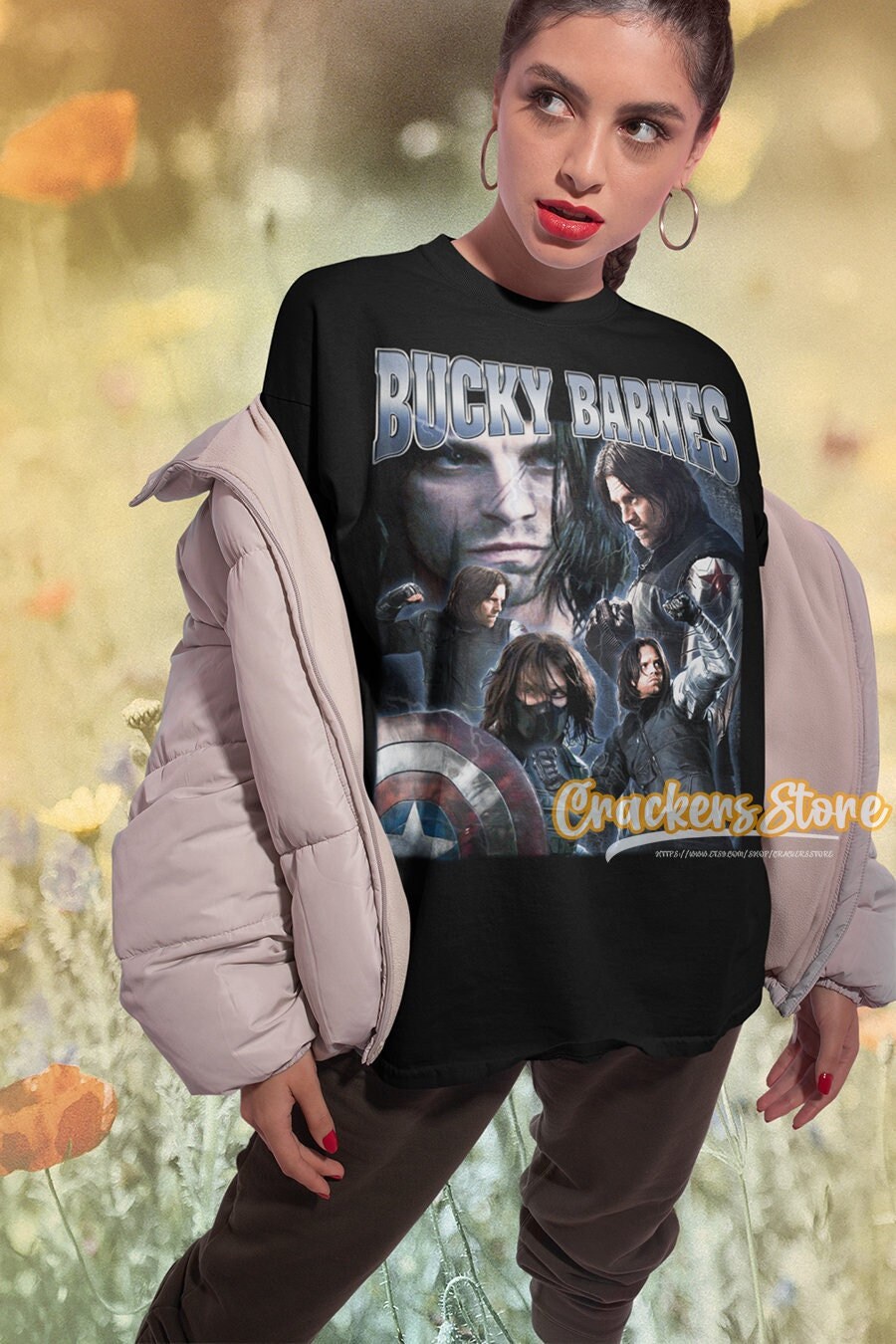 Discover Bucky Barnes Winter Soldier T-Shirt
