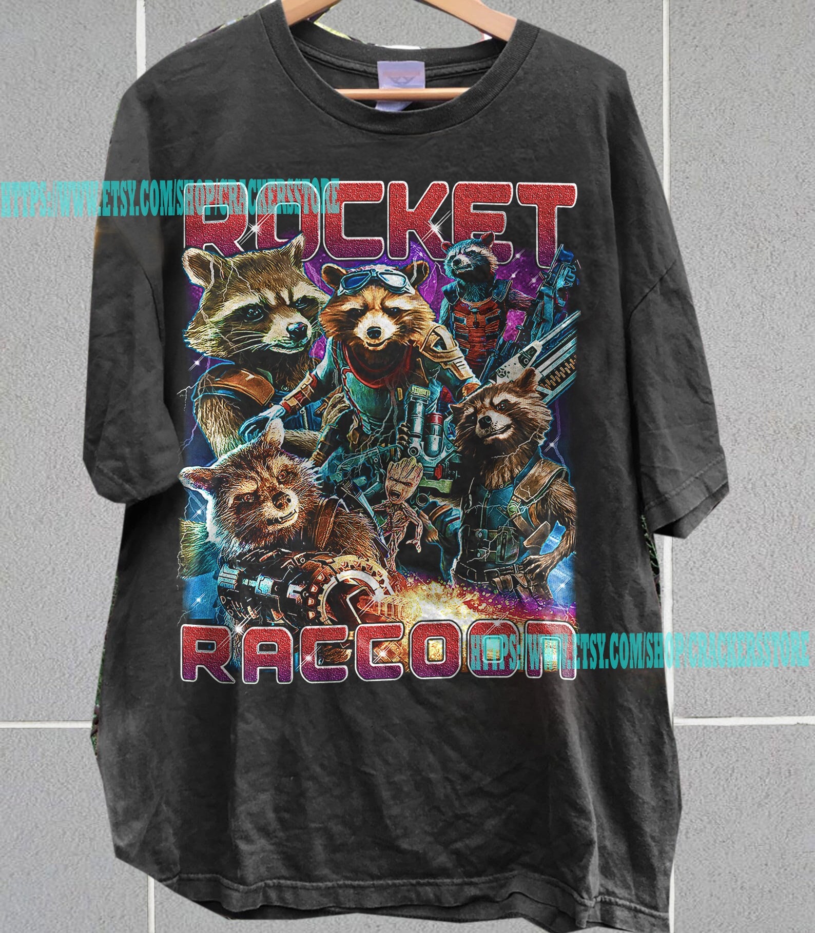 Rocket Groot Shirt - Etsy