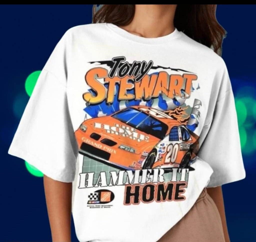 Vintage 90S Tony Stewart Nascar Racing T Shirt, CRK89 - Etsy