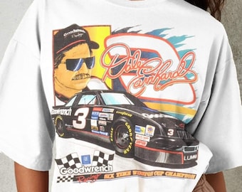 Vintage 90S Dale Earnhardt Nascar Racing T Shirt