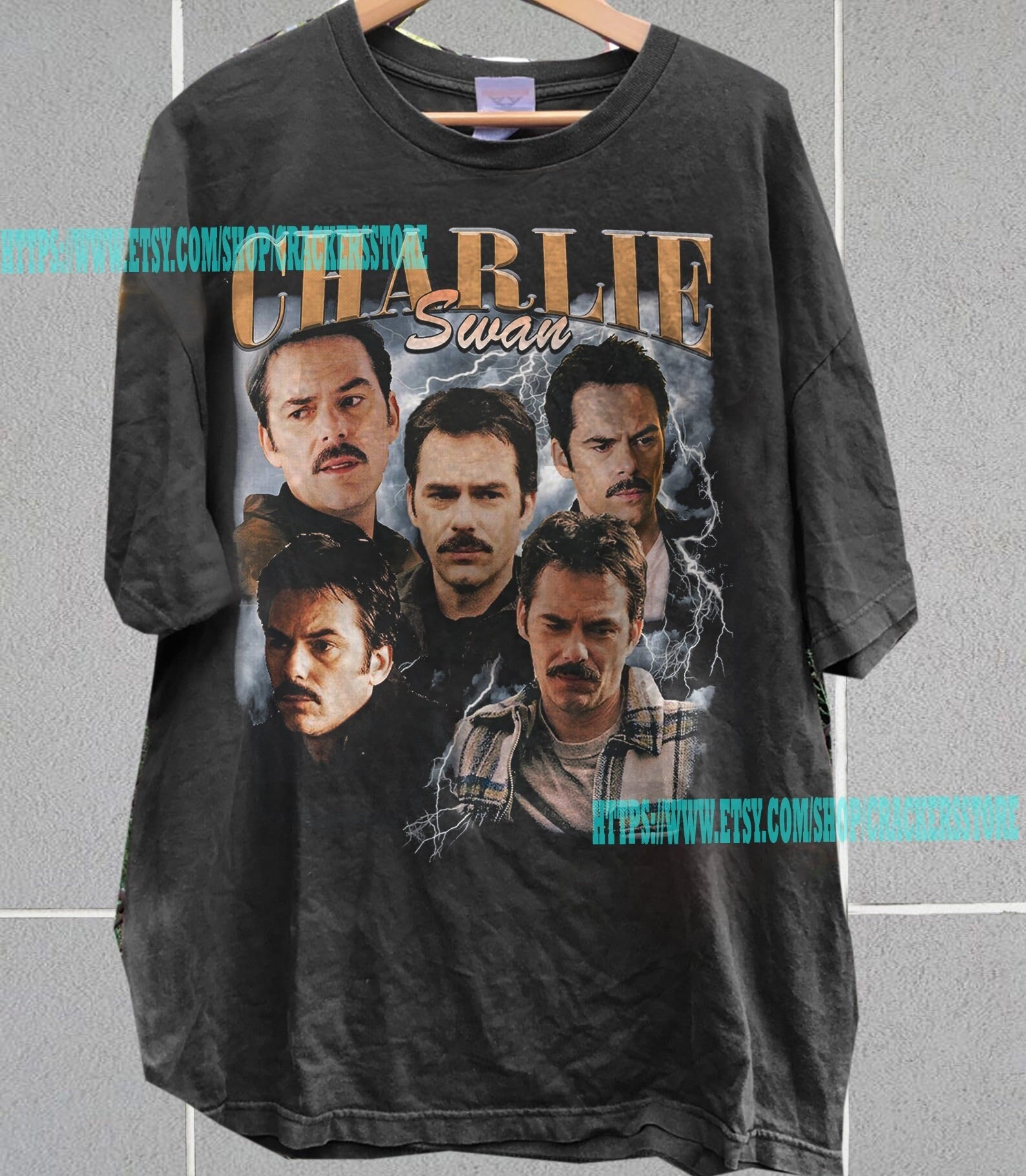 Vintage Charlie Swan 90s Tee - Billy Burke Fan Shirt
