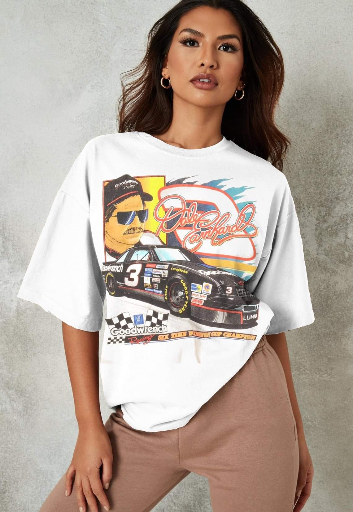 ライトニングボルト 90s Nascar マクドナルド Tシャツ travis scott