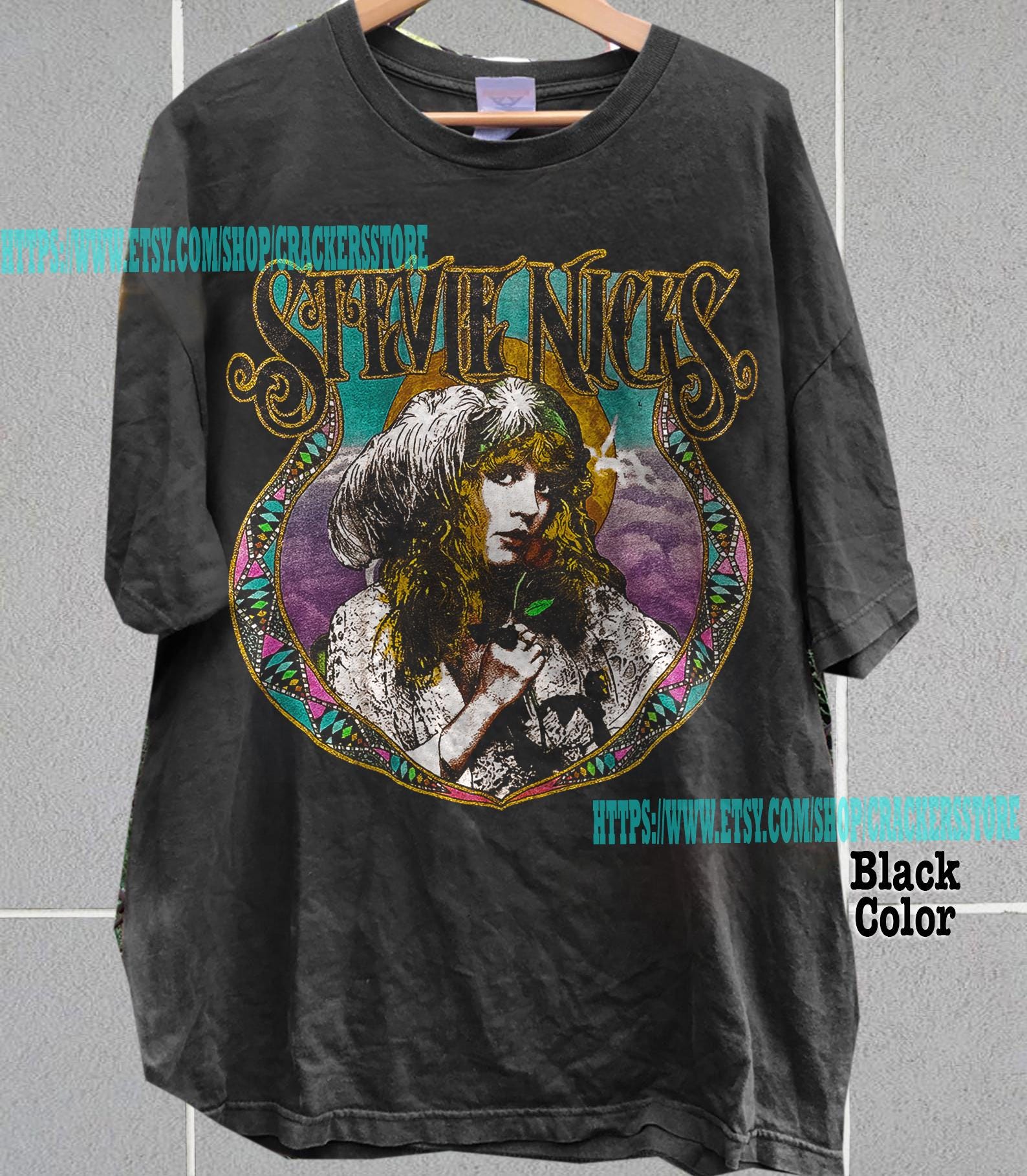 【入手困難】MADE WORN グランジ Stevie Nicks Tシャツ S Stevie Nicks Shirt, Vintage Rare T-shirt, Fleetwood Mac