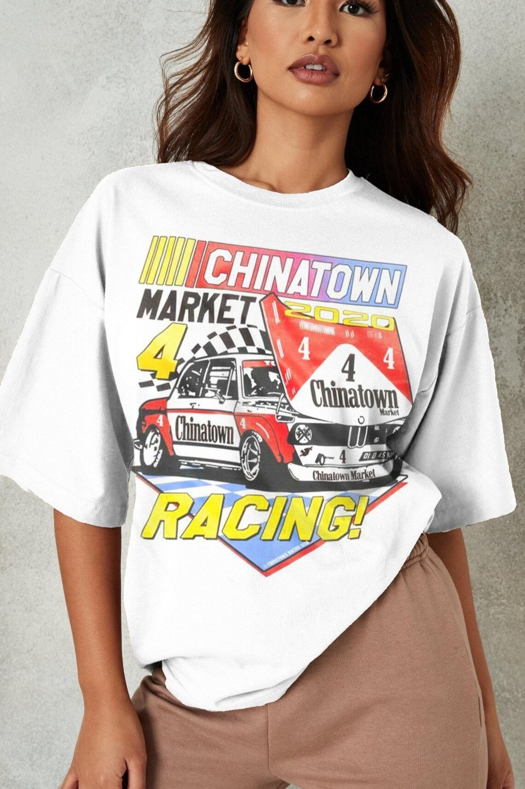 T-shirt Manches Longues Chinatown Market - Collection Nascar - Taille L - Neuf Sans étiquettes