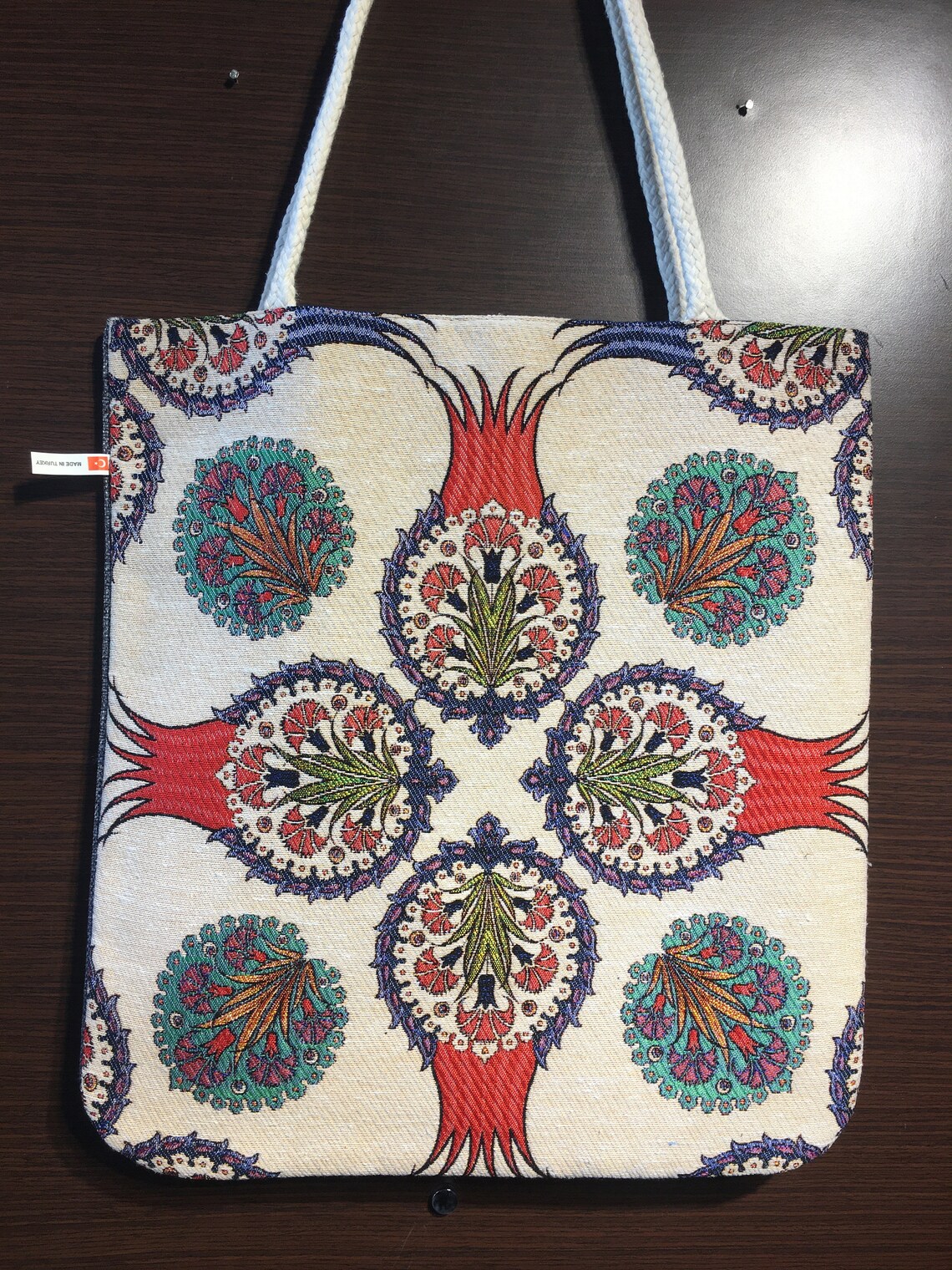 Rag rug bag colorful messenger bag large bohemian tote Etsy