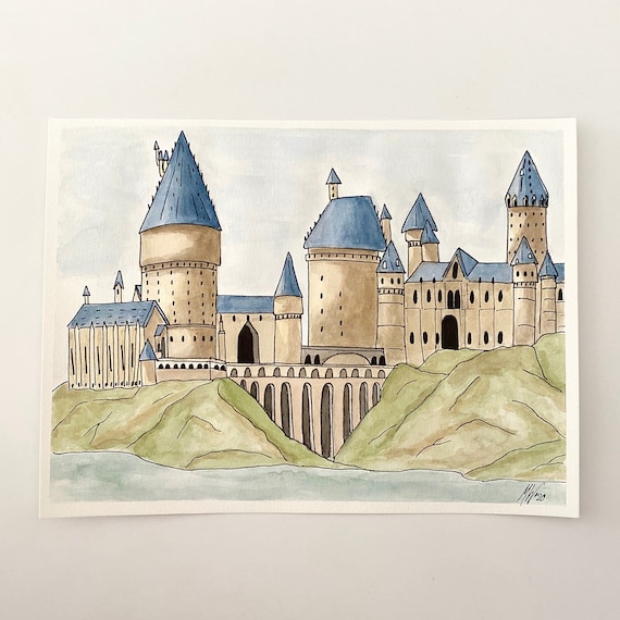 La Bichette - Une aquarelle d'Harry Potter, disponible sur