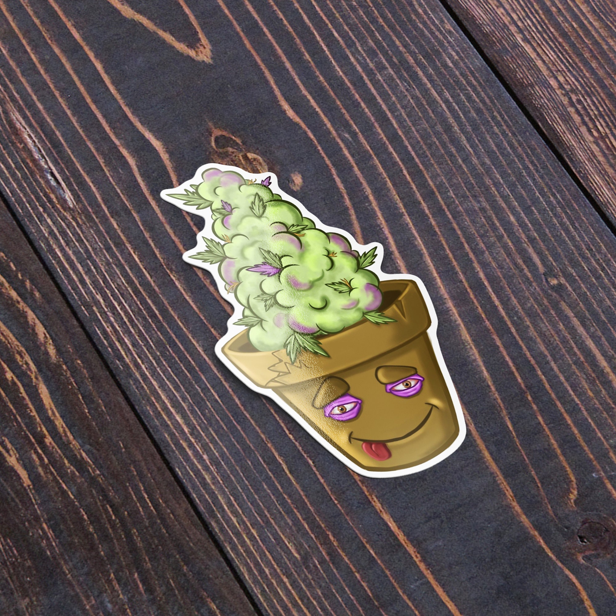 Crazy Marijuana Plant Weed Marijuana Bowls Marijuana Vinyl Etsy