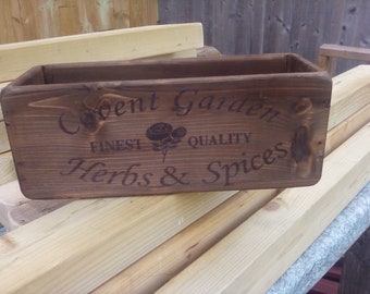 Rustic wood storage box Elland Road Top Christmas gift for Leeds football fans