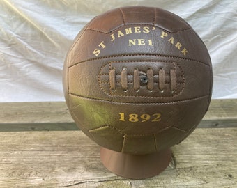 Wembley Stadium Vintage Leather Style England Display Football. - Etsy