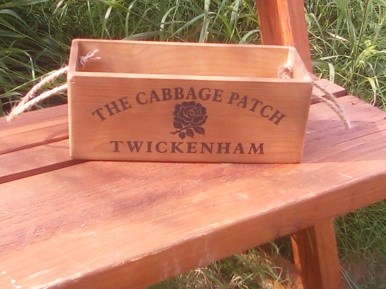 The cabbage patch twickenham rustic wooden storage box with etsy