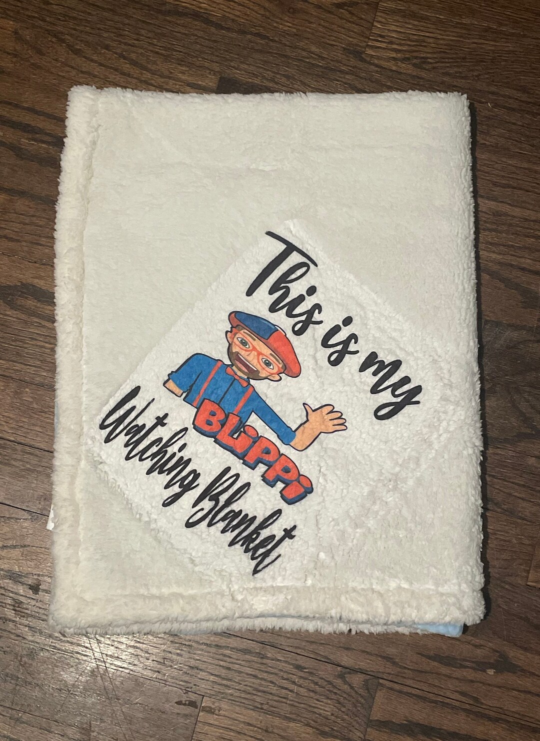 This is My Blippi Watching Blanket..this is My Etsy