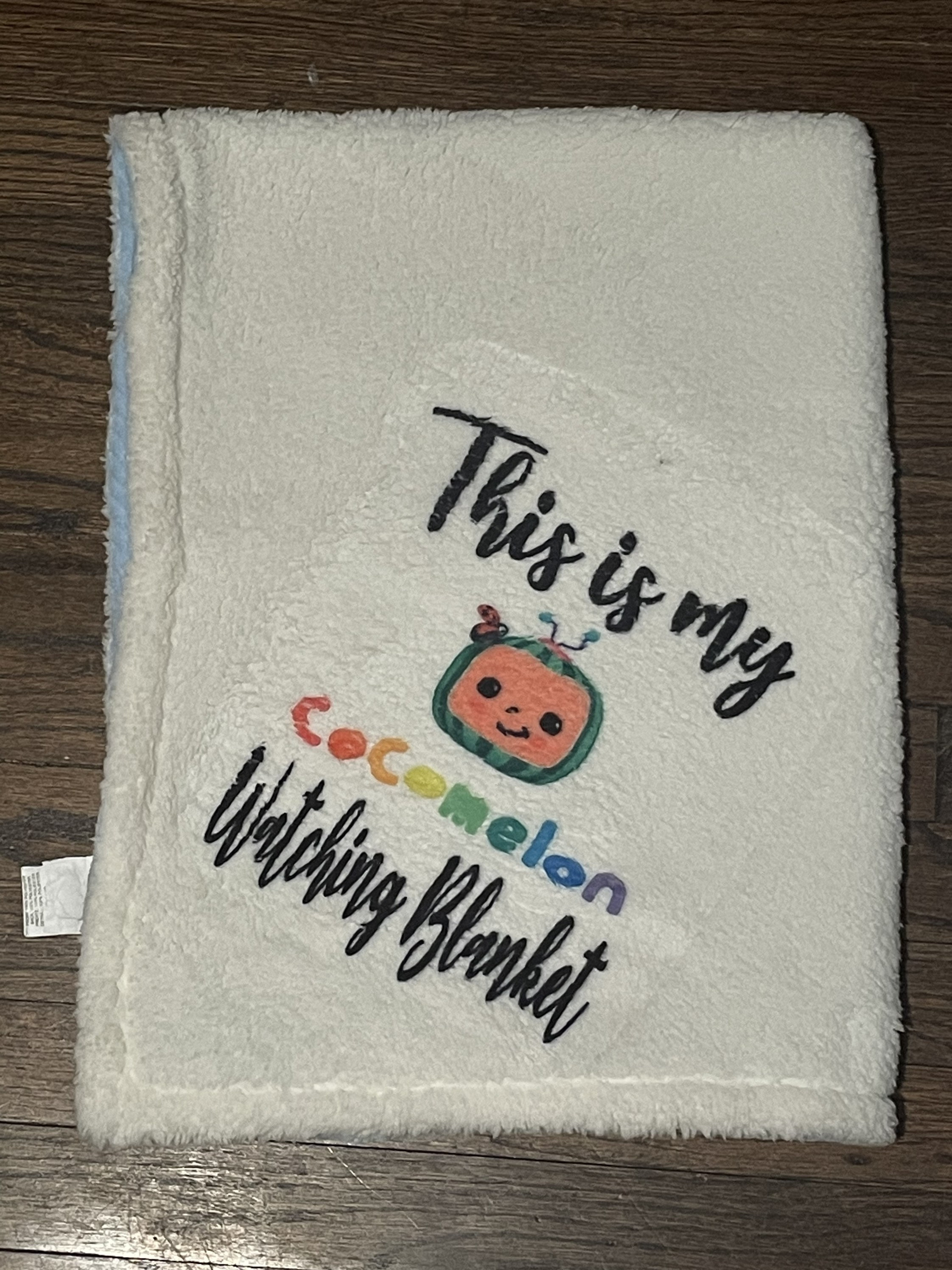 This is My Blippi Watching Blanket..this is My Etsy