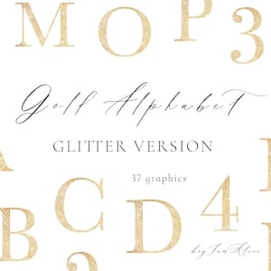 Gold glitter Alphabet Letter, Number, Symbol, metallic PNG, Gold digital Wedding alphabet, Stationery graphic, texture overlay, foil texture