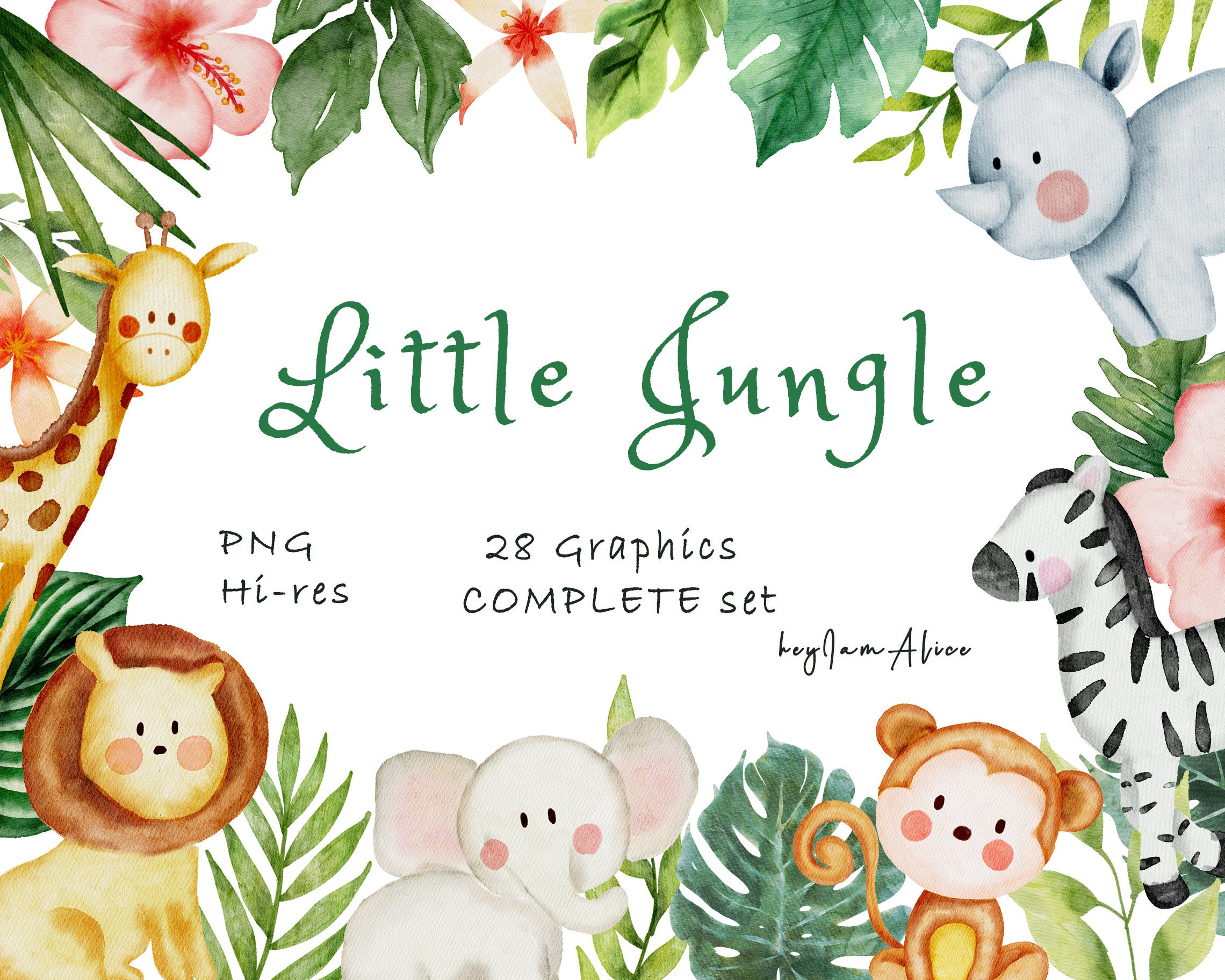 Little Jungle Safari Animals Clipart Safari Clipart FREE - Etsy Ireland Little Jungle Safari Animals Clipart Safari Clipart FREE - Etsy Ireland